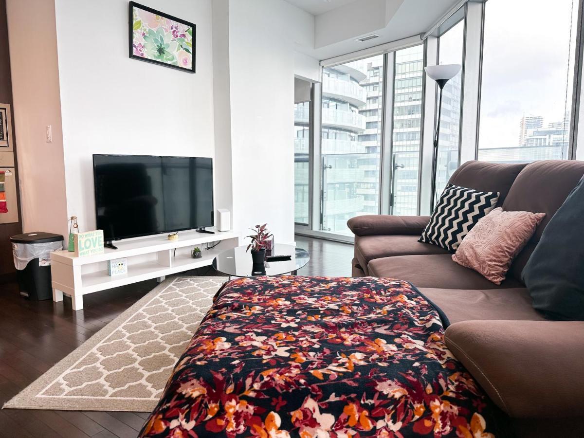 Luxury 2 Bedrooms With Lakeview Cn Tower Entertainment District Rogers Centre Toronto Exteriör bild