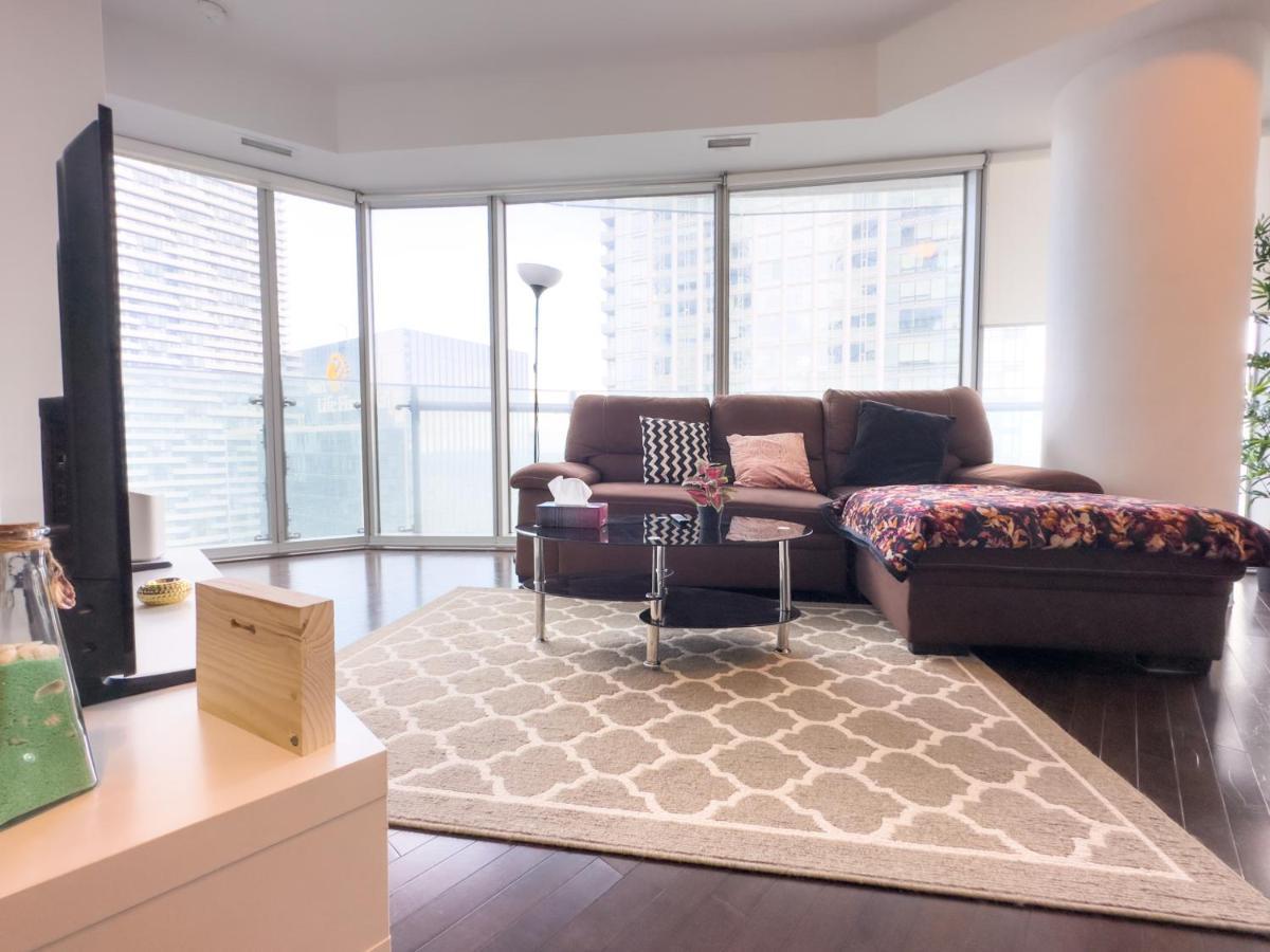 Luxury 2 Bedrooms With Lakeview Cn Tower Entertainment District Rogers Centre Toronto Exteriör bild