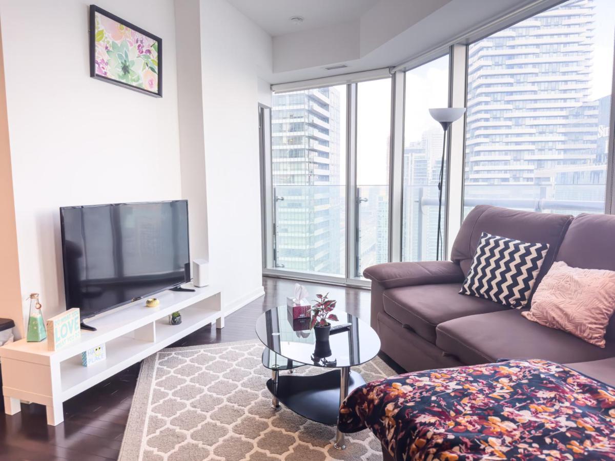 Luxury 2 Bedrooms With Lakeview Cn Tower Entertainment District Rogers Centre Toronto Exteriör bild